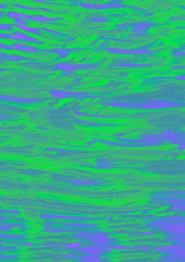 Neon yeşil tasarım. El yapımı guaj dokusu. Tasarım elementi.