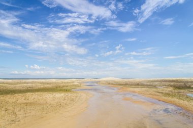 Lagoa kum tepelerine Peixe Gölü yapmak