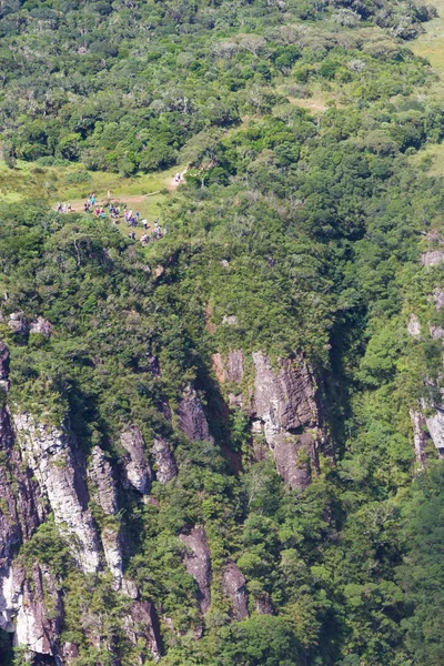 Turister Fortaleza Canyon — Stockfoto