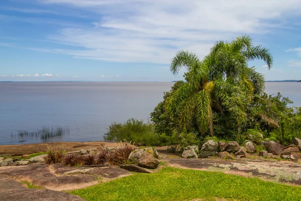 Paesaggio del lago di Guaiba — Foto Stock