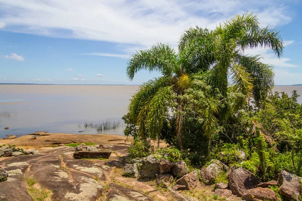 Paisaje del lago Guaiba — Foto de Stock