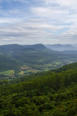 Morro yapmak Gaucho dağ manzarası