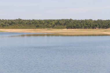 Albufeira da Barragem de Campilhas lake
