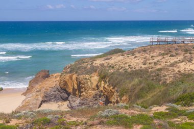 Malhao beach, Vila Nova de Milfontes bakış açısı