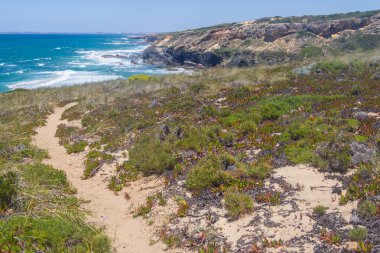 Kayalıklardan sahilde, Vila Nova de Milfontes iz