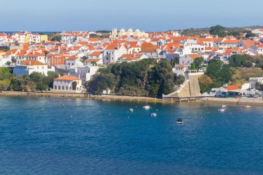 Mira river in Vila Nova de Milfontes