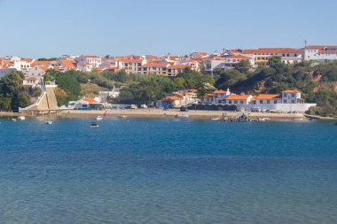 Mira river in Vila Nova de Milfontes