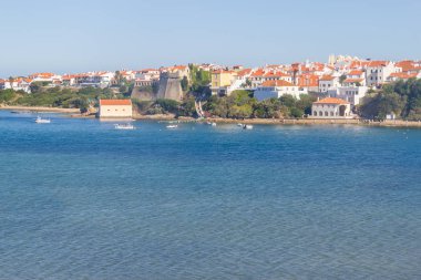 Mira river in Vila Nova de Milfontes
