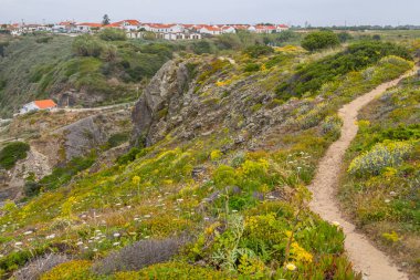 Odeceixe kayalıklardan üzerinde iz
