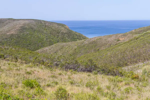 İz, dağlar ve bitki örtüsü Arrifana