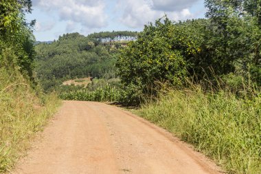 Çiftlik yolu Vadisi ve Nova Petropolis dağlarda