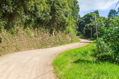 Çiftlik yolu Vadisi ve Nova Petropolis dağlarda