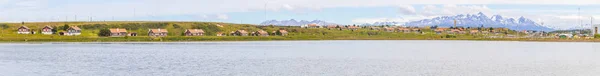 Panorama of Beagle channel with mountains in Ushuaia — Stock Photo, Image