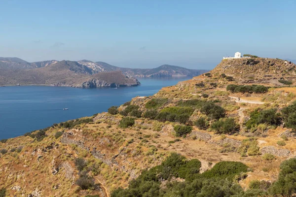 Profeta Elías Playa Klima Milos Grecia — Foto de Stock