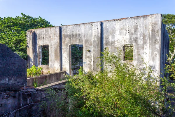 Ruinas Ilha Das Pedras Isla Brancas Rio Grande Sul Brasil — Foto de Stock