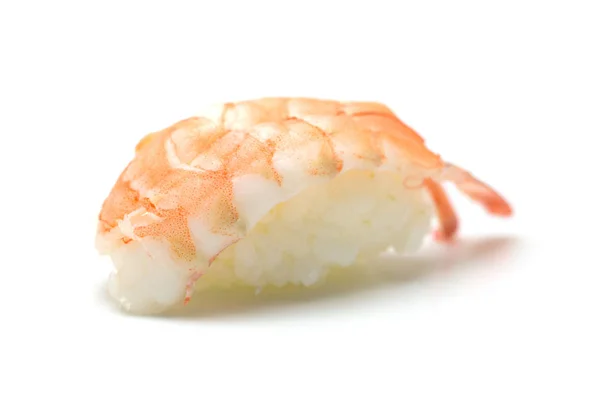 Shrimp sushi on white background — Stock Photo, Image