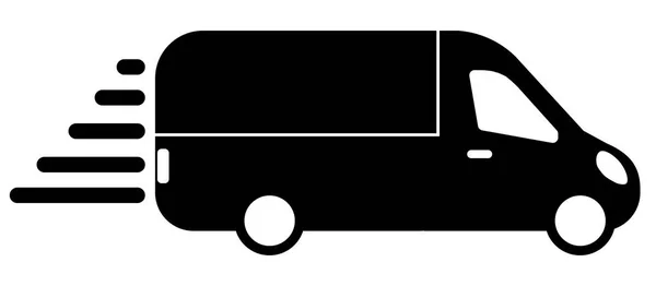 Autobús Carga Icono Taxi Carga Diseño Plano Moderno — Vector de stock