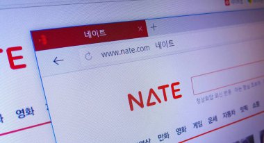 Minsk, Beyaz Rusya - 28 Nisan 2018: Resmi homepage biz