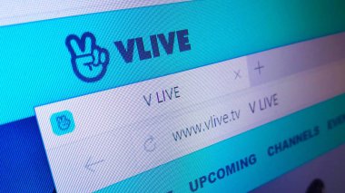 Minsk, Beyaz Rusya - 28 Nisan 2018: Resmi homepage biz