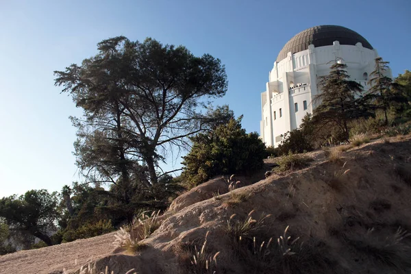 Observatorio Griffith Encuentra Los Ángeles California Estados Unidos Ladera Sur — Foto de Stock