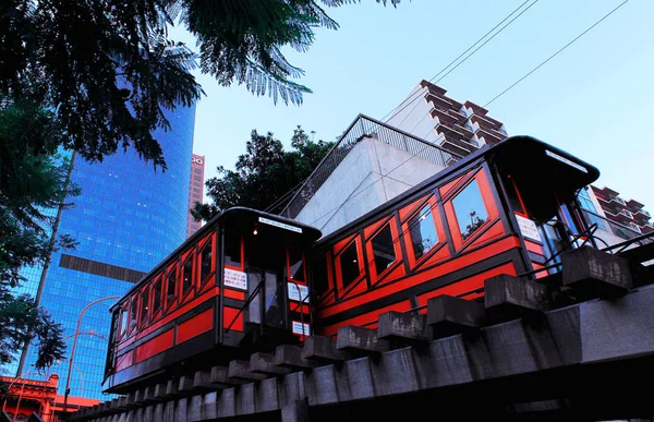 Los Angeles, Kaliforniya, Usa. 5 Ekim 2019. Melekler Uçuşu. Meleklerin demiryolu uçuşu. Angels Flight dünyanın en kısa demiryoludur, 1901 'de yapılmış bir füniküler..