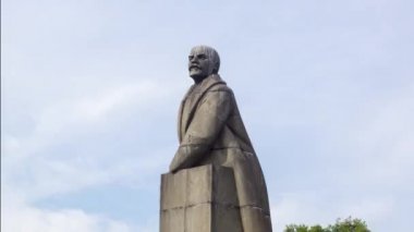 Lenin anıt ile Timelapse