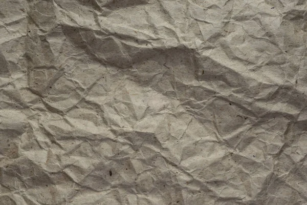 Teksturowany Szorstki Pognieciony Brązowy Tło Papieru — Zdjęcie stockowe