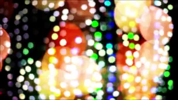 Luce sfocatura tallone — Video Stock