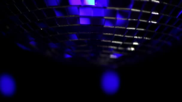 旋转迪斯科槽 — 图库视频影像