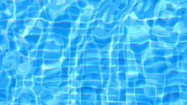 Swimming pool background — Stock Video