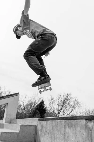 Ragazzi skater — Foto Stock