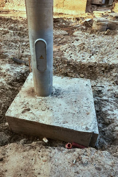 Electroplate beton zemin — Stok fotoğraf