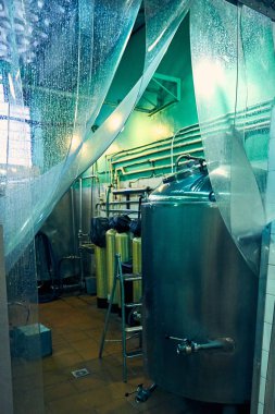 Özel küçük bira metal tank ve boru