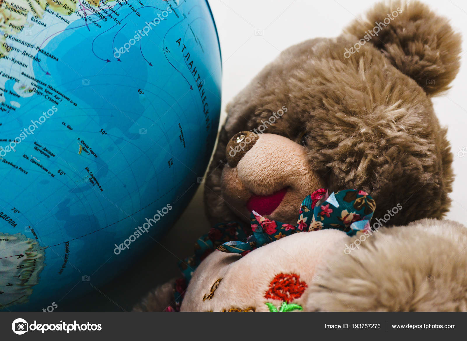 stuffed earth toy