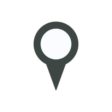 PIN simgesi simge vektör işareti