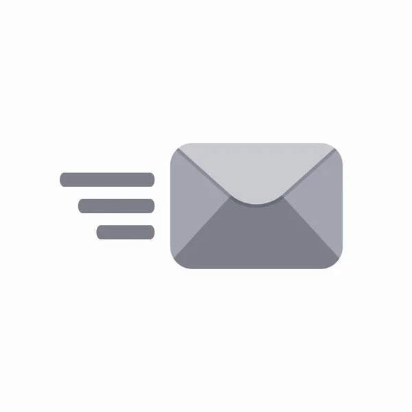Contacter enveloppe lettre courrier courrier envoyer envoyer envoyer email icône — Image vectorielle