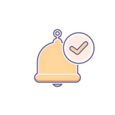 Alarm, uyarı, zil simgesini, çağrı, onay, bildirim işareti, yüzük simgesi