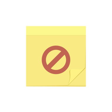 Yorum silme devre dışı bırak mesaj Not Görev simgesi