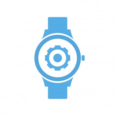 Kavram posta acımak teknoloji, smartwatch, izle simgesi