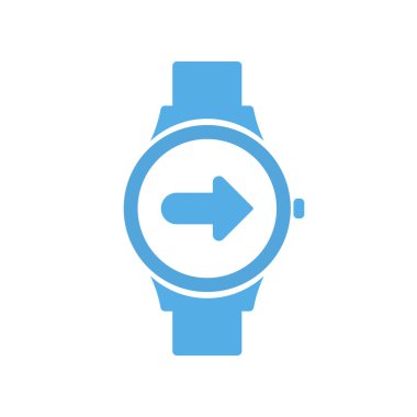 Kavram göndermek acımak teknoloji, smartwatch, izle simgesi