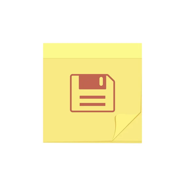 Comentario mensaje nota guardar icono de tarea — Archivo Imágenes Vectoriales
