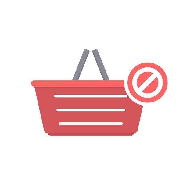 Panier acheter boutique claire icône shopping — Image vectorielle