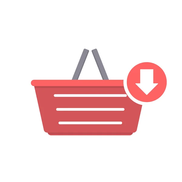 Basket buy input shop shopping icon — Stock Vector