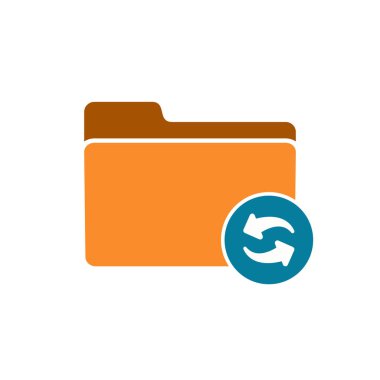 Klasörü yenileme yeniden yenilemek eşitleme eşitlemek update simgesi