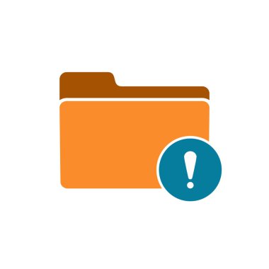 Uyarı hata klasör Not bildirim uyarı simgesi