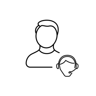 Hesabı, müşteri, danışman, yardım, operatör, destek, kullanıcı simgesi