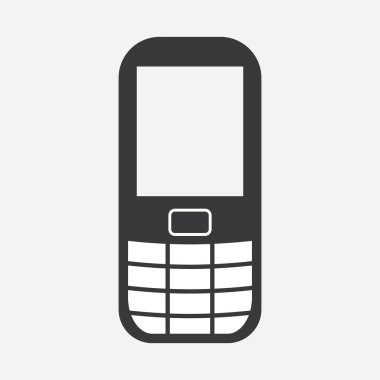 Cep telefonu simgesi. Hareket eden telefon simgesi