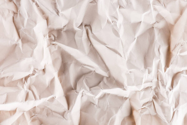 close-up shot of crumpled paper for background