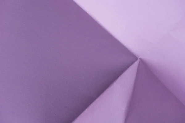 Close Papel Roxo Dobrado — Fotografia de Stock