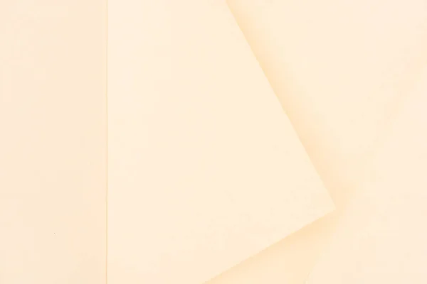 Top View Light Biege Color Paper — Stock Photo, Image